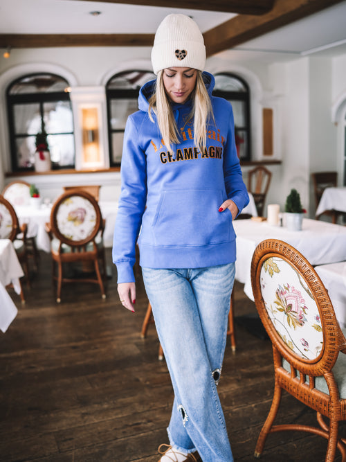 Hoodie "Let it rain Champagne"