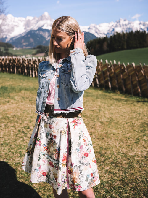 Jeansjacke „Gletscherlicht"
