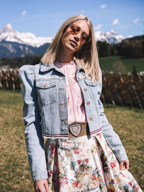 Jeansjacke „Gletscherlicht"
