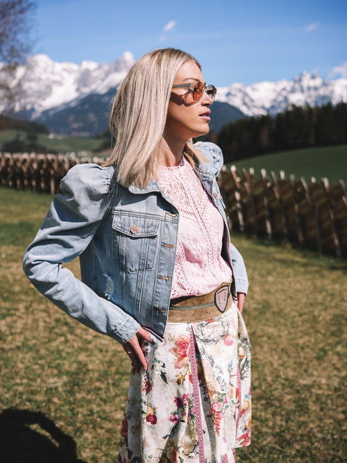 Jeansjacke „Gletscherlicht"