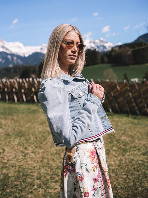 Jeansjacke „Gletscherlicht"