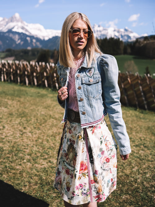 Jeansjacke „Gletscherlicht"