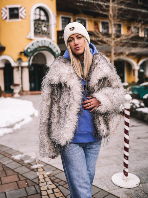 Kunstfelljacke "Arctic Whisper"