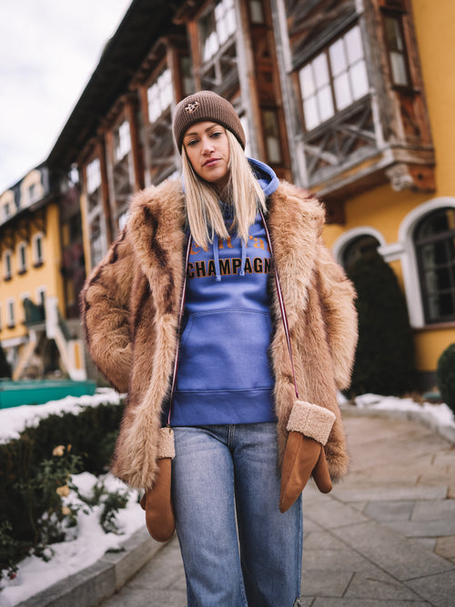 Kunstfellmantel "Golden Wildgrace"