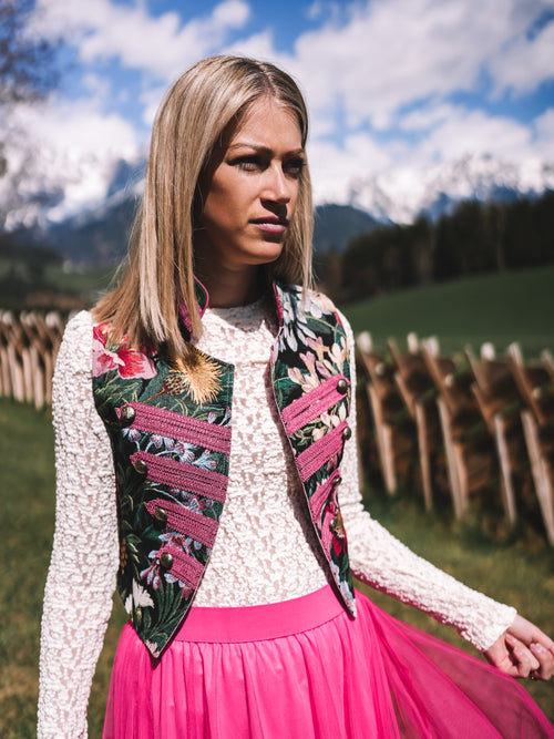 Gilet „Blütenwald“