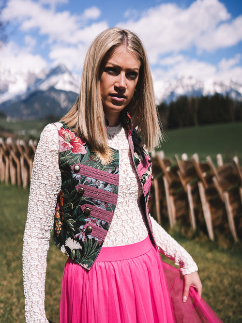 Gilet „Blütenwald“