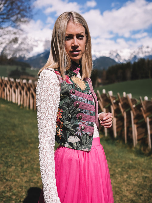 Gilet „Blütenwald“