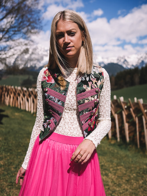 Gilet „Blütenwald“
