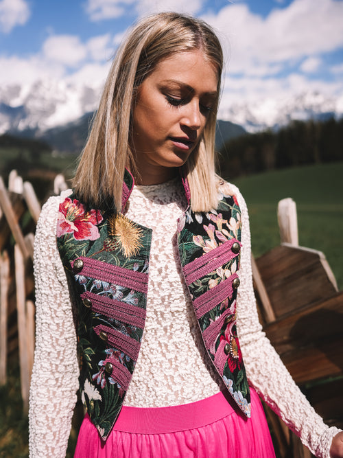 Gilet „Blütenwald“