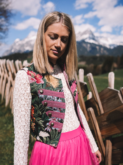 Gilet „Blütenwald“