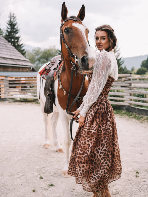 Kleid "Savanna Étoile"