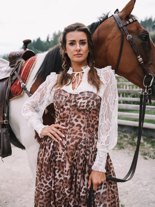 Kleid "Savanna Étoile"