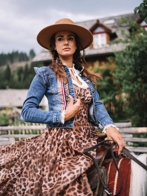 Jeansjacke „Panthera Alpina“