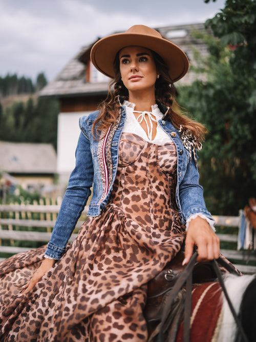 Jeansjacke „Panthera Alpina“