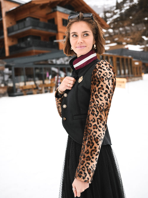 Leopard Crowned Elegance