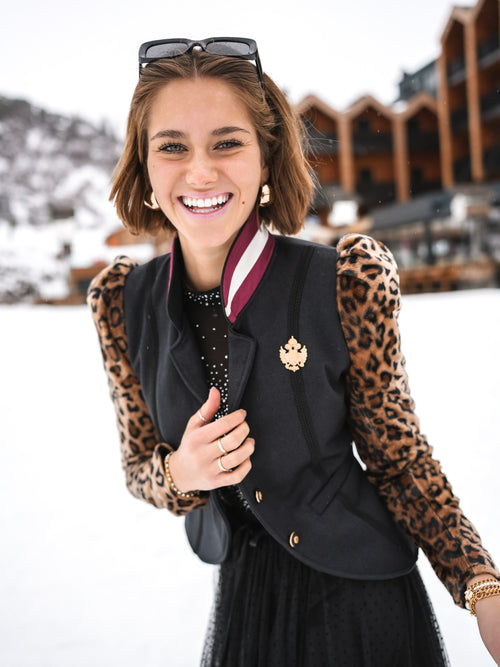 Leopard Crowned Elegance