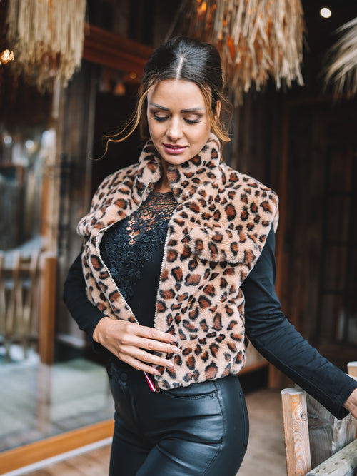 Body "Gletscherblume" schwarz