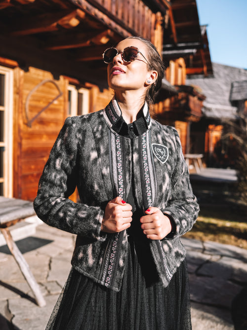 Jacke „Leo Glam Noir“