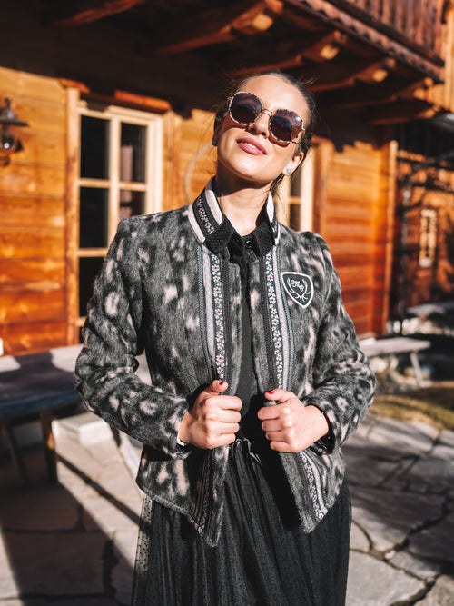 Jacke „Leo Glam Noir“