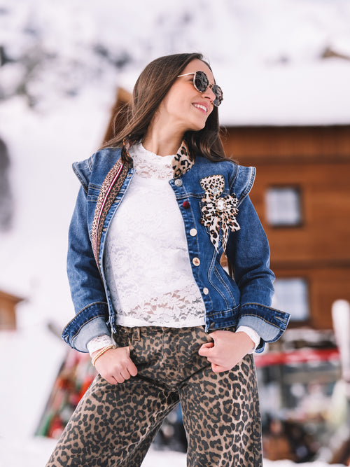 Jeansjacke „Panthera Alpina“