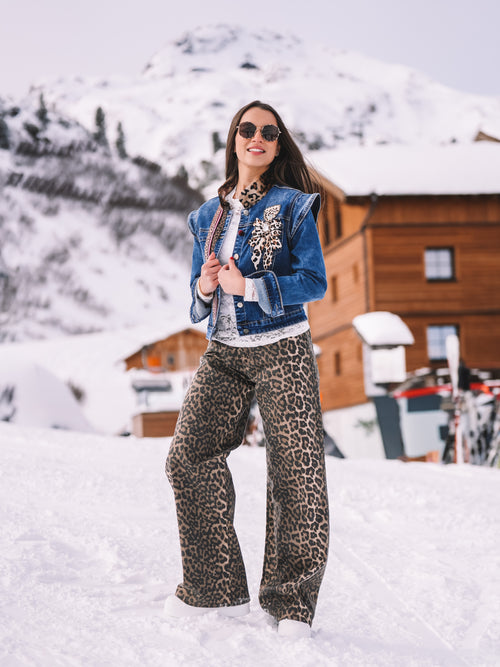 Jeansjacke „Panthera Alpina“