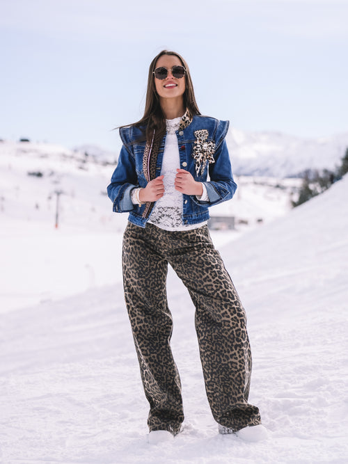 Jeansjacke „Panthera Alpina“