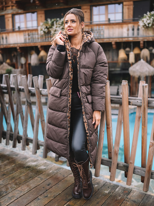 Wende-Puffermantel "Leo Essence"