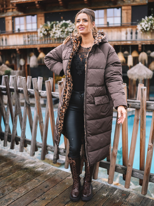 Wende-Puffermantel "Leo Essence"