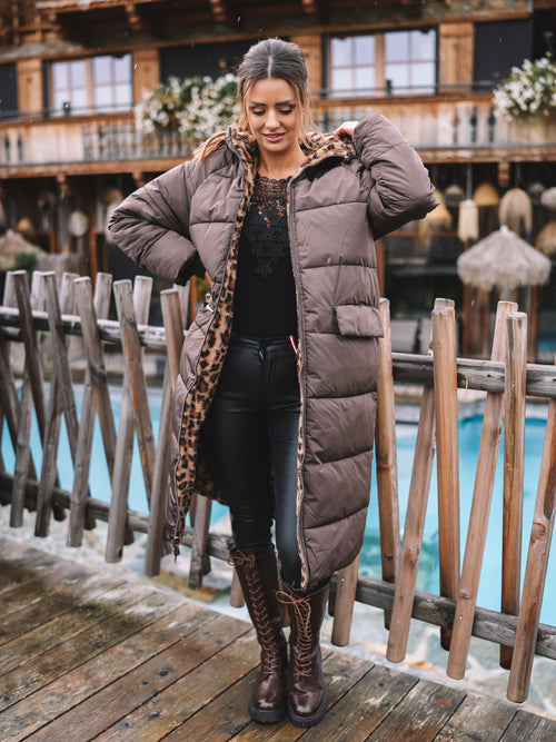 Wende-Puffermantel "Leo Essence"