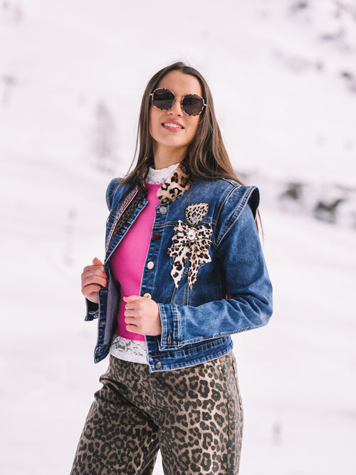 Jeansjacke „Panthera Alpina“