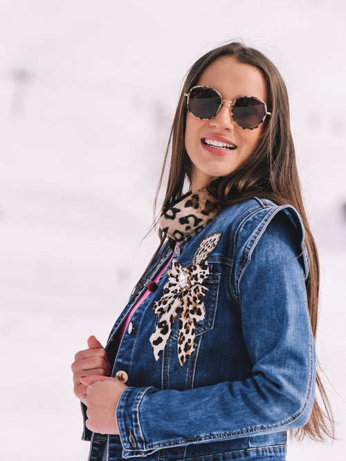 Jeansjacke „Panthera Alpina“