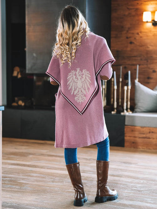 Stricktuch ‚Rosé Alpenpoesie“