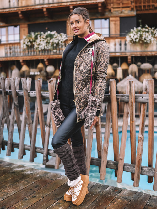 Steppjacke "Golden Leo"