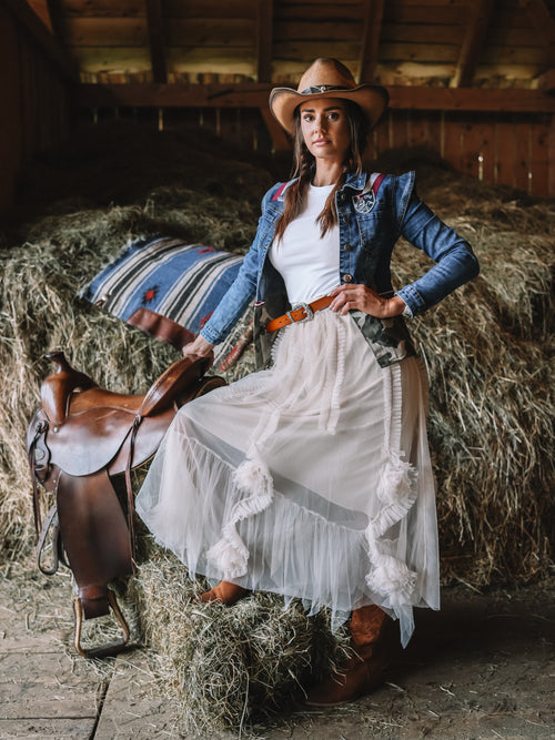 "Prairie Dream" – der Tüllrock mit Boho-Flair