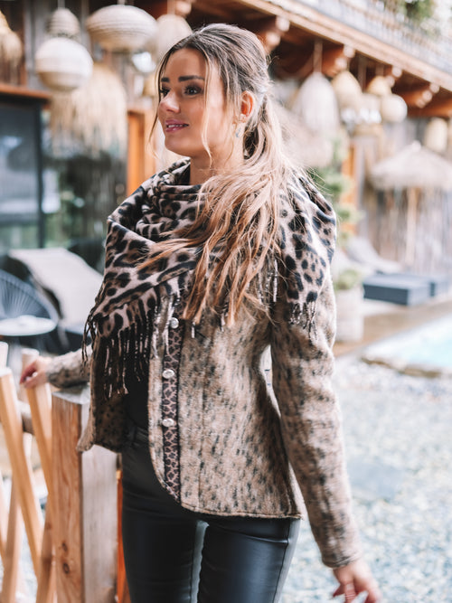 Schal "Soft Panther"