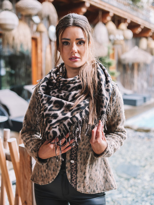 Schal "Soft Panther"