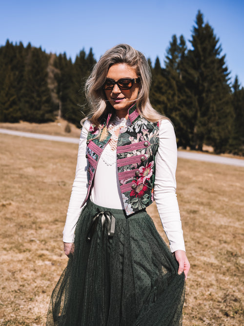 Gilet „Blütenwald“