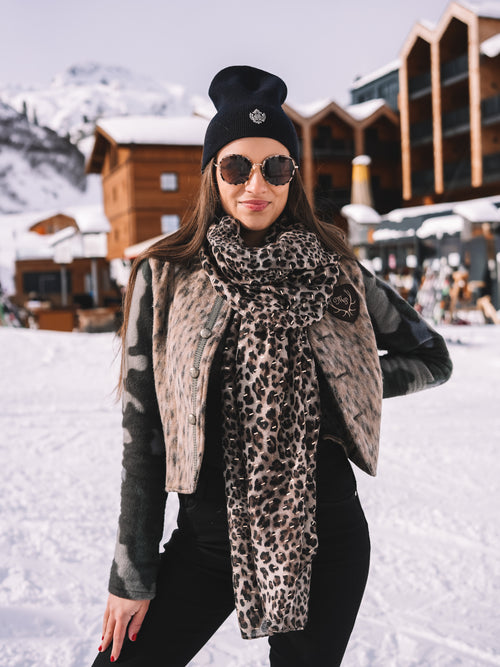 Schal „Iconic Leopard“