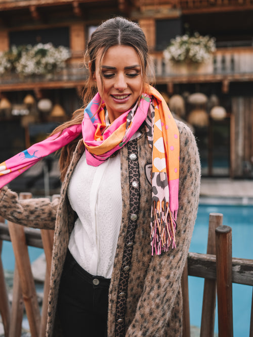 Schal „Leo Sunset“