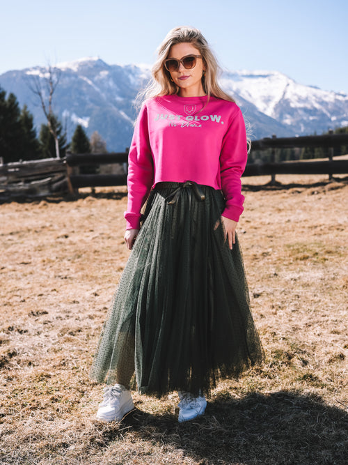 Boxy Pulli „Alpenblush“