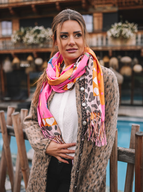 Schal „Leo Sunset“