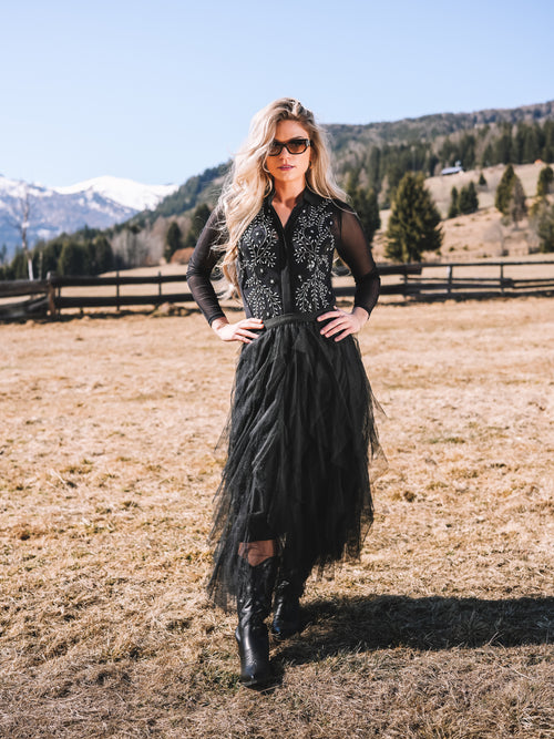 Tüllrock "Black Mirage"