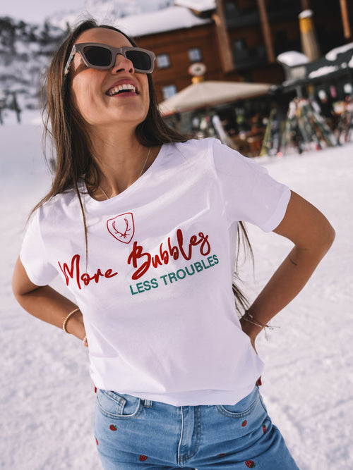 T-Shirt „Less Troubles“