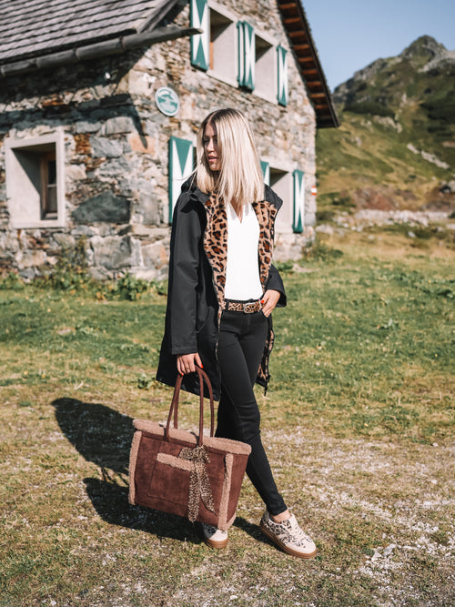 Parka „Leo Elegance“ - schwarz