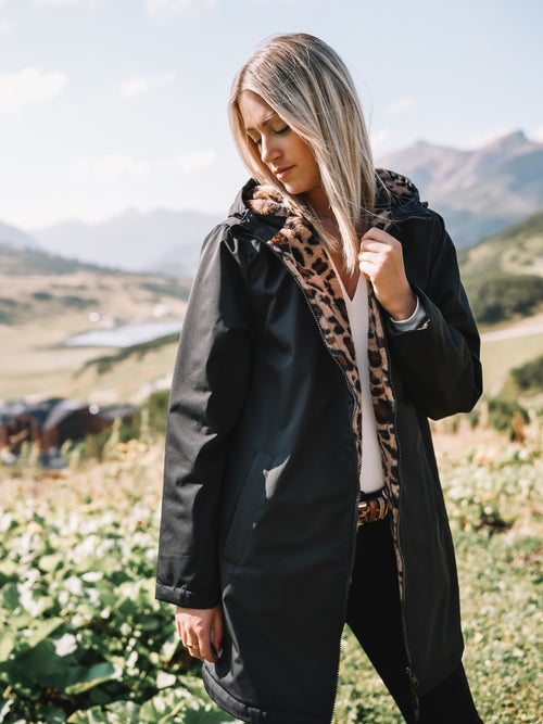 Parka „Leo Elegance“ - schwarz