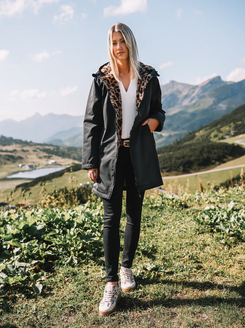 Parka „Leo Elegance“ - schwarz