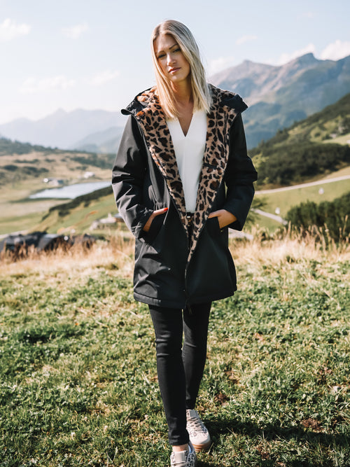 Parka „Leo Elegance“ - schwarz
