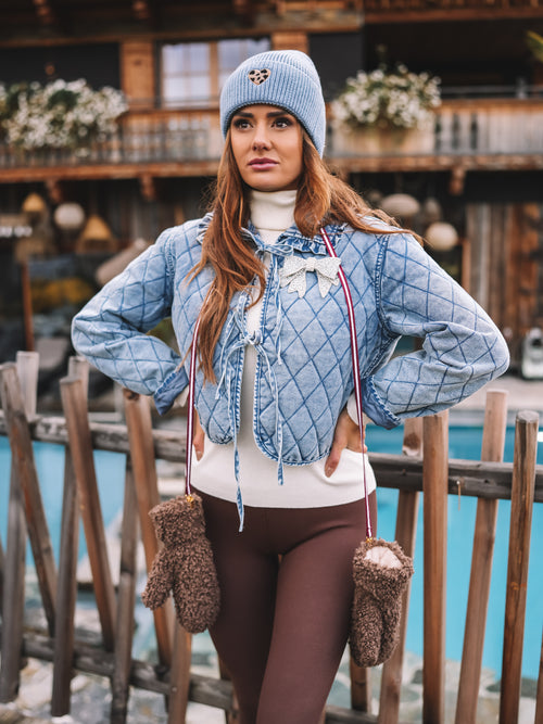 Jacke "Ice Blue Charm"