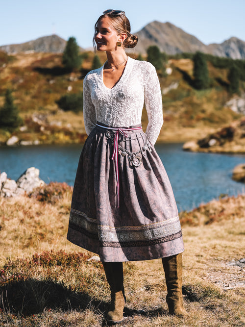 Spitzentop „Bergblume“