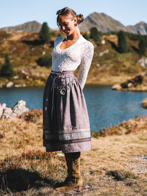 Spitzentop „Bergblume“